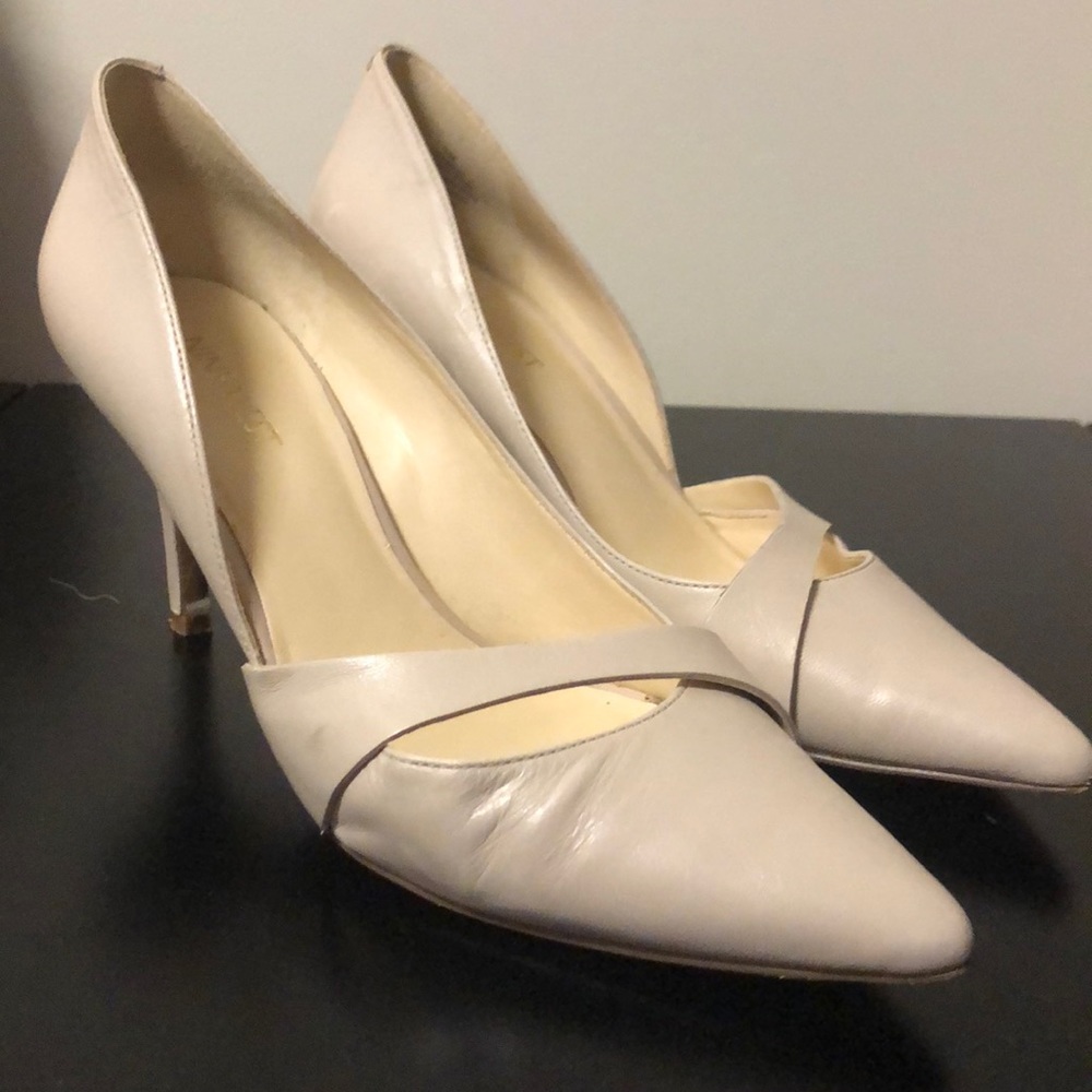 Nude Nine West heels